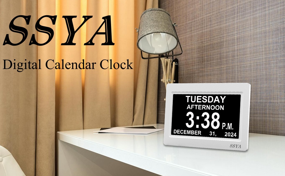 Digital Calendar Clock