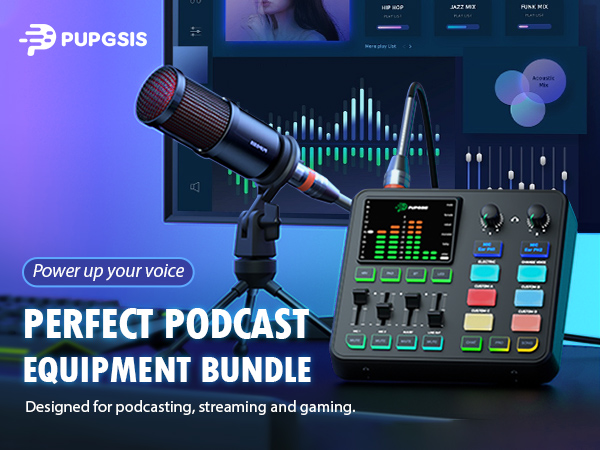 podcast equiment bundle