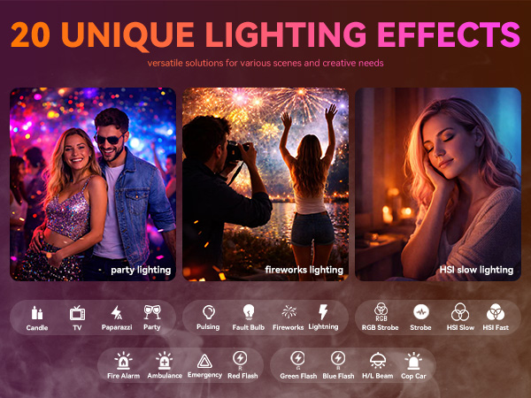 Unique Lighting Effects