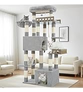 Gitelsnour Maine Coon Cat Tree, Heavy Duty Cat Tree for Indoor Cats Large Adult, Cat Tower for La...