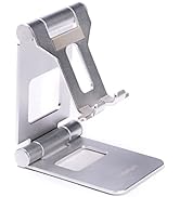 PHOTOMYNE Large Cell Phone Stand for Desk | Phone Dock & Phone Holder for All iOS and Android Sma...