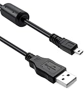 AZJCKEW USB Charging Cable Compatible with Nikon Coolpix L830 S3300 S3000 Fujifilm FinePix JX650 ...