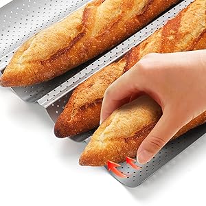 Baguette forming Pan