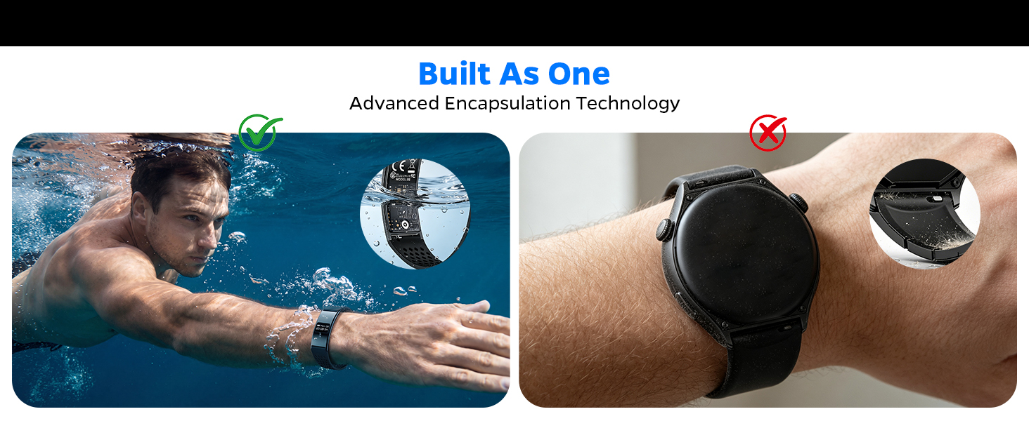 Smart Bracelet for Women Men, Fitness Trackers Bracelet, Sleep Tracker Health Bracelet,Smart Band