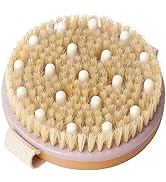 MainBasics Dry Brush | Dry Brushing Body Brush for Lymphatic Drainage, Dry Skin, Cellulite, Blood...