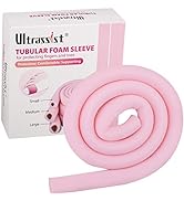 Ultrassist Toe Sleeve with Overlap Small Size 5/8" Inner Diameter 36" Roll, Sponge Toe Protectors...