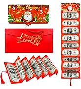 LingLingo Christmas Money Holders for Cash, Gift Card Envelopes with 10 Slots,Surprise Xmas Money...