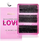 RITALASH Lash Clusters 3 Style Fluffy Cluster Lashes Book Individual Lashes Clusters Eyelash Exte...