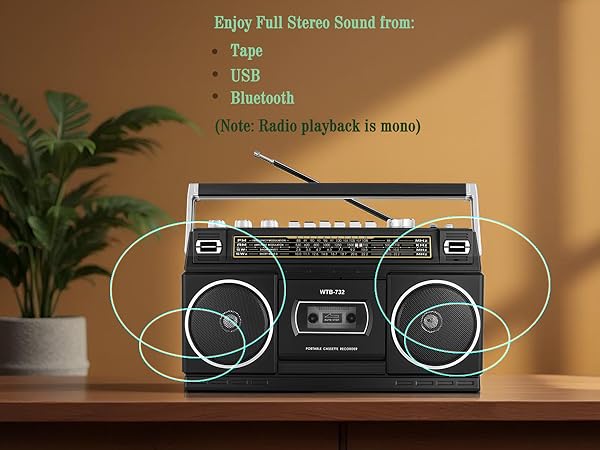 VINTAGE CASSETTE PLAYER recorder