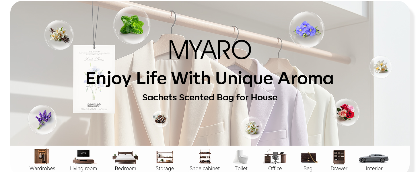 Natural Home Fragrance Sachets