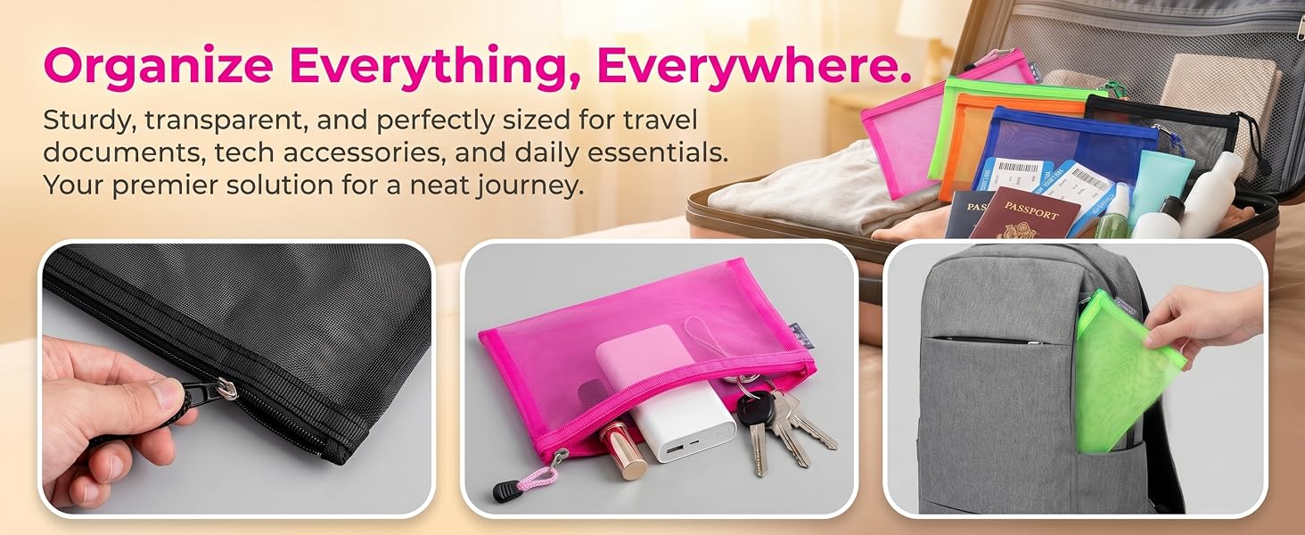 organization bag for travel