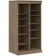 ClosetMaid Modular Adjustable Divided Storage Shelving Unit Organizer, 15.94-Inch D x 40.3-Inch H...