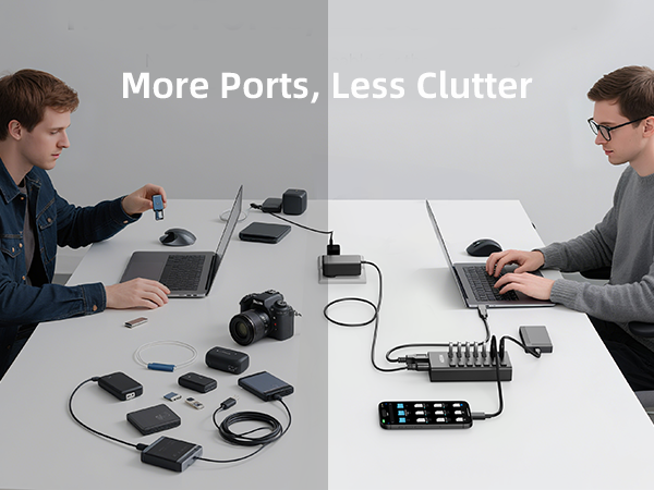 7 Ports USB Hub