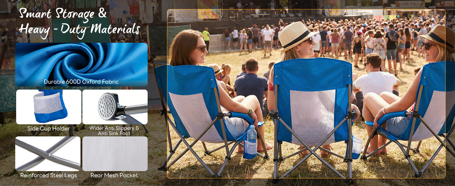 Low Profile Camping Chair