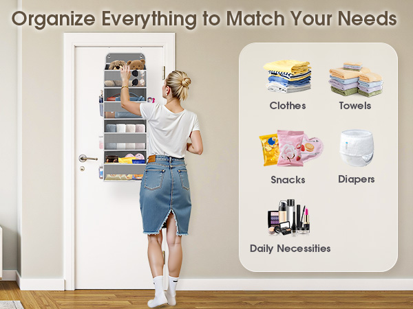 back of door organizer