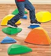 Really Good Stuff Kids Yoga Mat with 24 Illustrated Poses – Safe, Zero-Phthalate – 5mm Thick, Non...