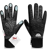 Bruvoalon Winter Gloves for Women & Men, 3M Thermal Insulation, Lycra Fabric, Touchscreen, Anti-Slip