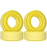 4pcs Silicone Tire Inserts Soft for 1/10 RC Crawlers Fits 132-134mm 4.84" OD Crawler Tires, Repla...