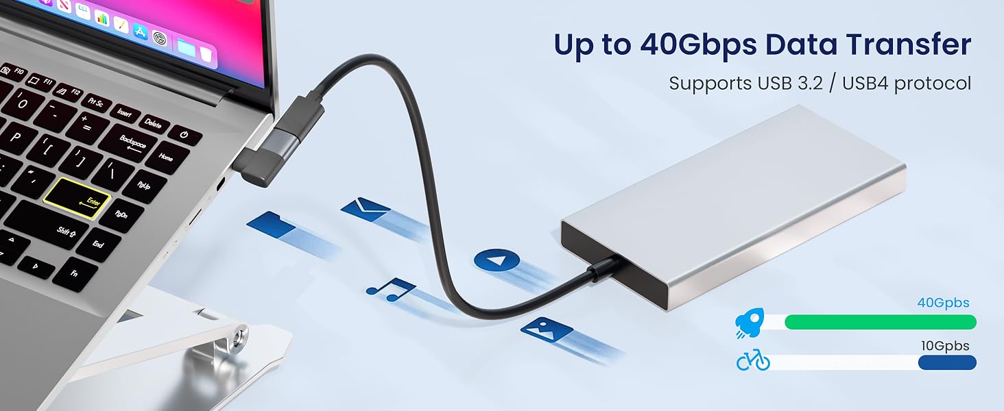 ANGLE USB C EXTENDER ADAPTER