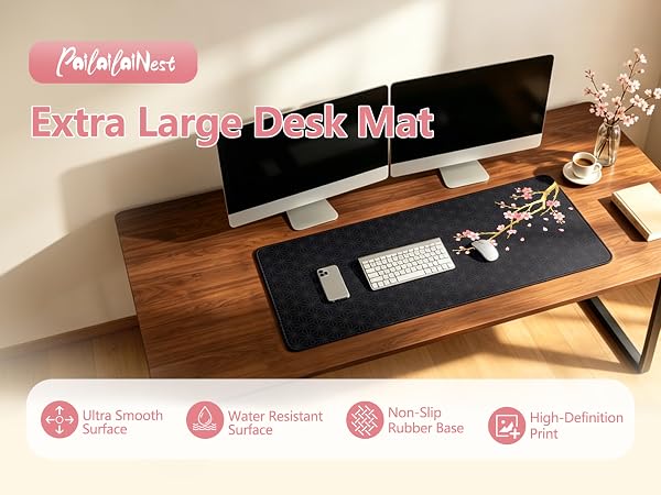 Cherry blossoms office mouse pad