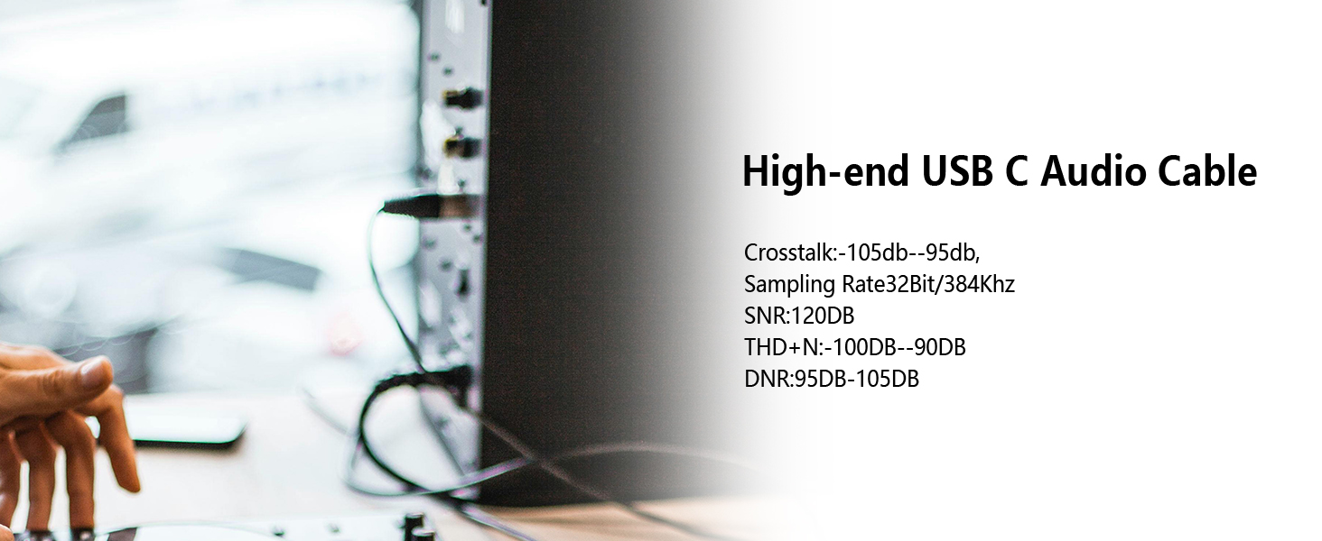 USB C TO DUAL XLR MALE CABLE