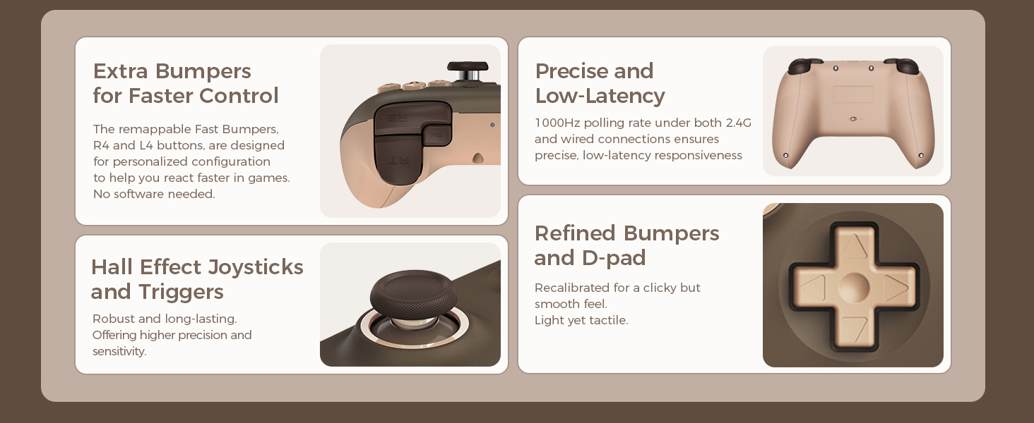 8Bitdo Ultimate 2C Wireless 2.4G Controller for Windows PC and Android