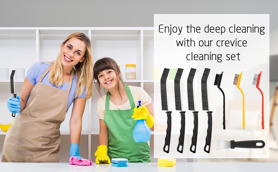 crevice cleaning brush