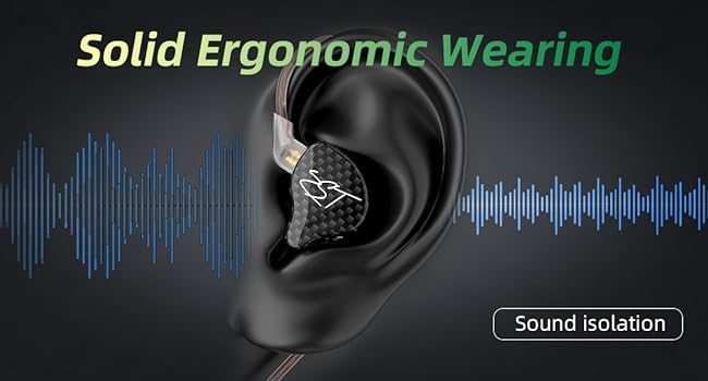 kz zst wired earphones
