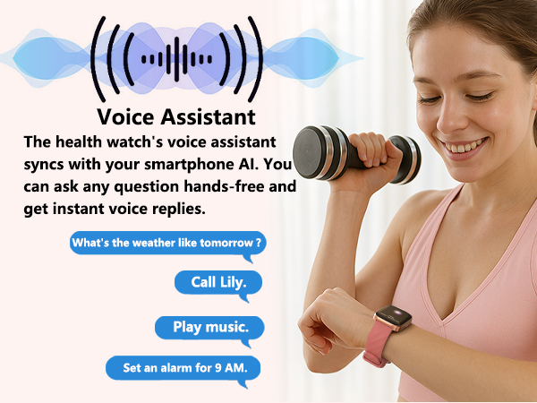 fitness watches with voice assistant