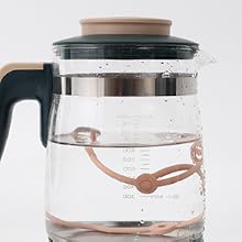You can put the silicone baby utensils straps into the water to boil and clean