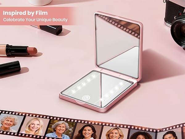 magnifying makeup mirror