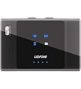 UDFINE Wireless Lavalier Microphone for iPhone, Android Clip on Mic with Noise Cancellation, 320f...