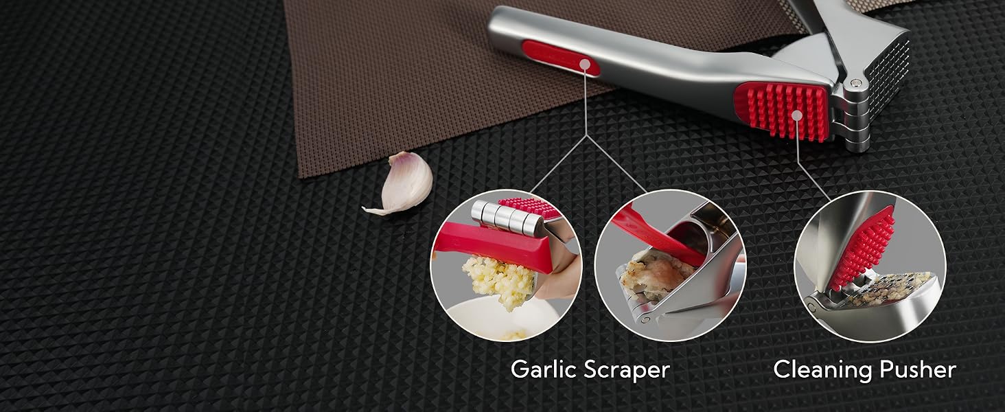 Heavy-Duty Garlic Press