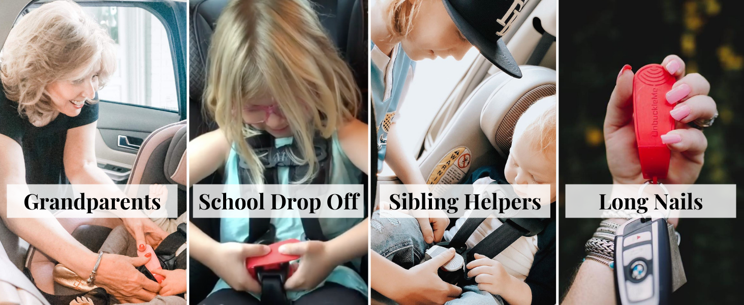 mama lock unlock kids travel unbuckle open push ease arthritis help baby school nail struggle bopper