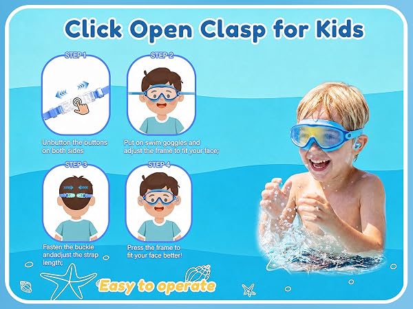kids swimming goggles