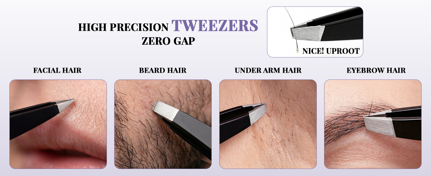 tweezers, women facial hair, eyebrow tweezers, precision tweezers, ingrown hair tweezers,