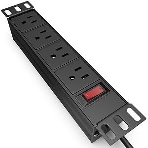 Tupavco 1U (4 Outlet) Power Distribution Unit