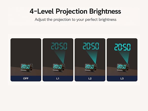 4-Level Projection Brightness