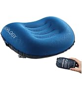 TREKOLOGY Ultralight Inflatable Camping Travel Pillow - ALUFT 2.0 Compressible, Compact, Comforta...