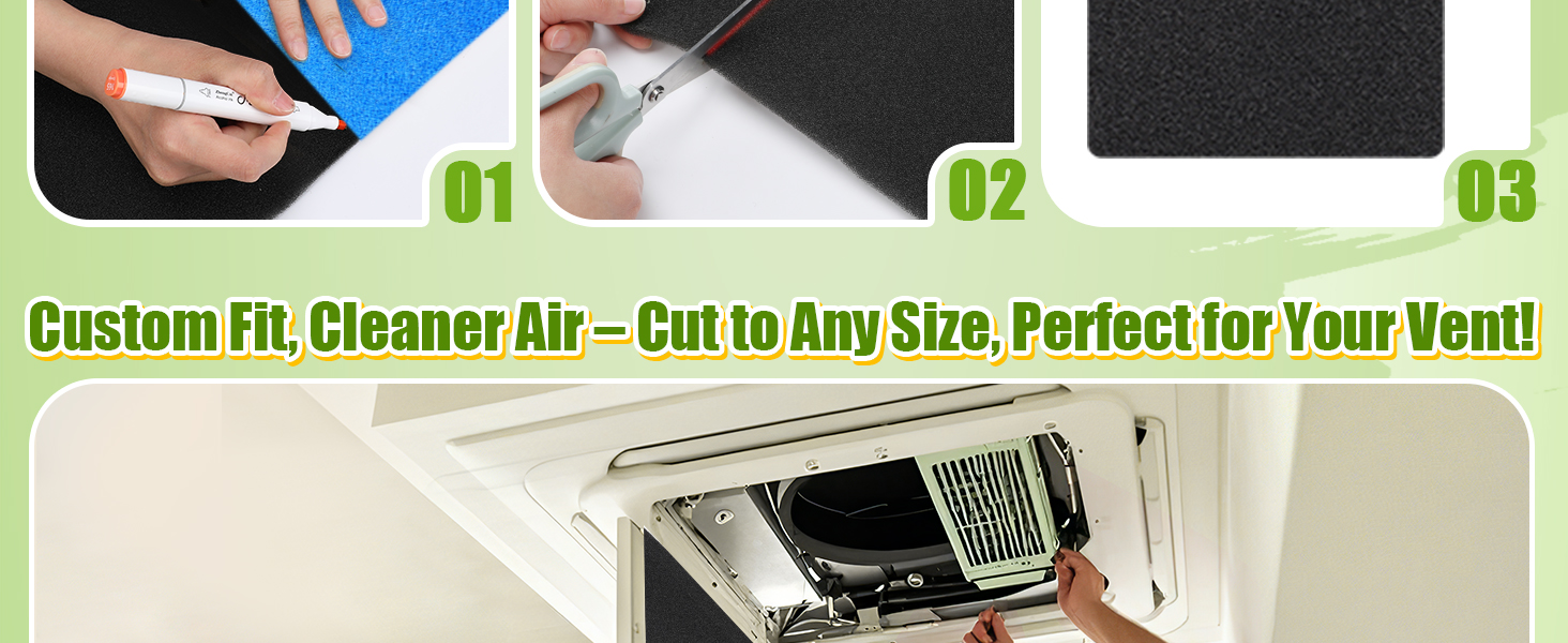 Cuttable Air Conditioner Filters