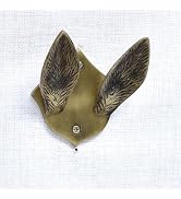 Indian Shelf Rabbit Ear Wall Hooks Kids Coat Bunny Hooks for Hanging Small- 1 Piece