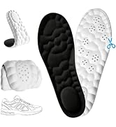 2026 New Steppers Insoles for Men & Women - 4D Cloud Comfort Memory Foam | Super Soft Shock Absor...