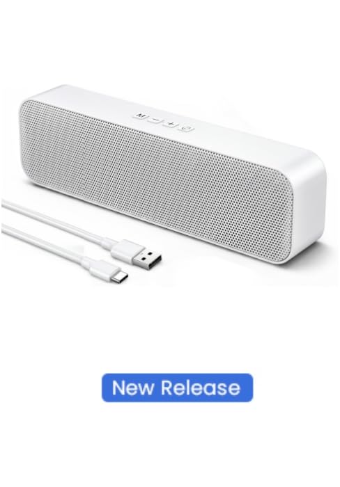 White Computer Speakers