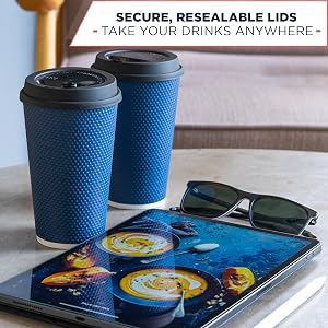 coffee cups with lids 16 oz