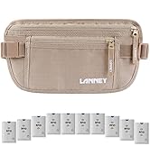 Money Belt for Travel Women and Men Slim Hidden Travel Wallet with RFID Blocking