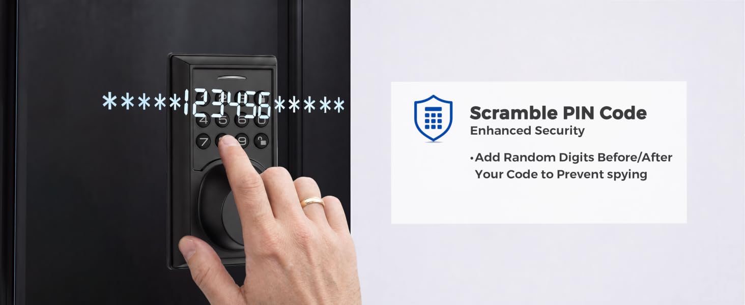Scramble PIN Code Function