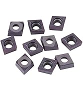 10pcs CNC Carbide Insert, Printer Accessories Printer Cutters Cutter Indexable Lathe Milling Inse...