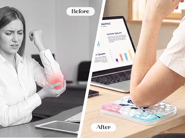 Ergonomic Keyboard Elbow Rest Pad