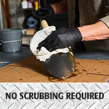 no scrubbing required wipe away rust