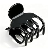 1.85'' Small Acetate Hair Claw Clip for Women, Non-Slip Cute Jaw Clips for Thin and Medium Hair (...